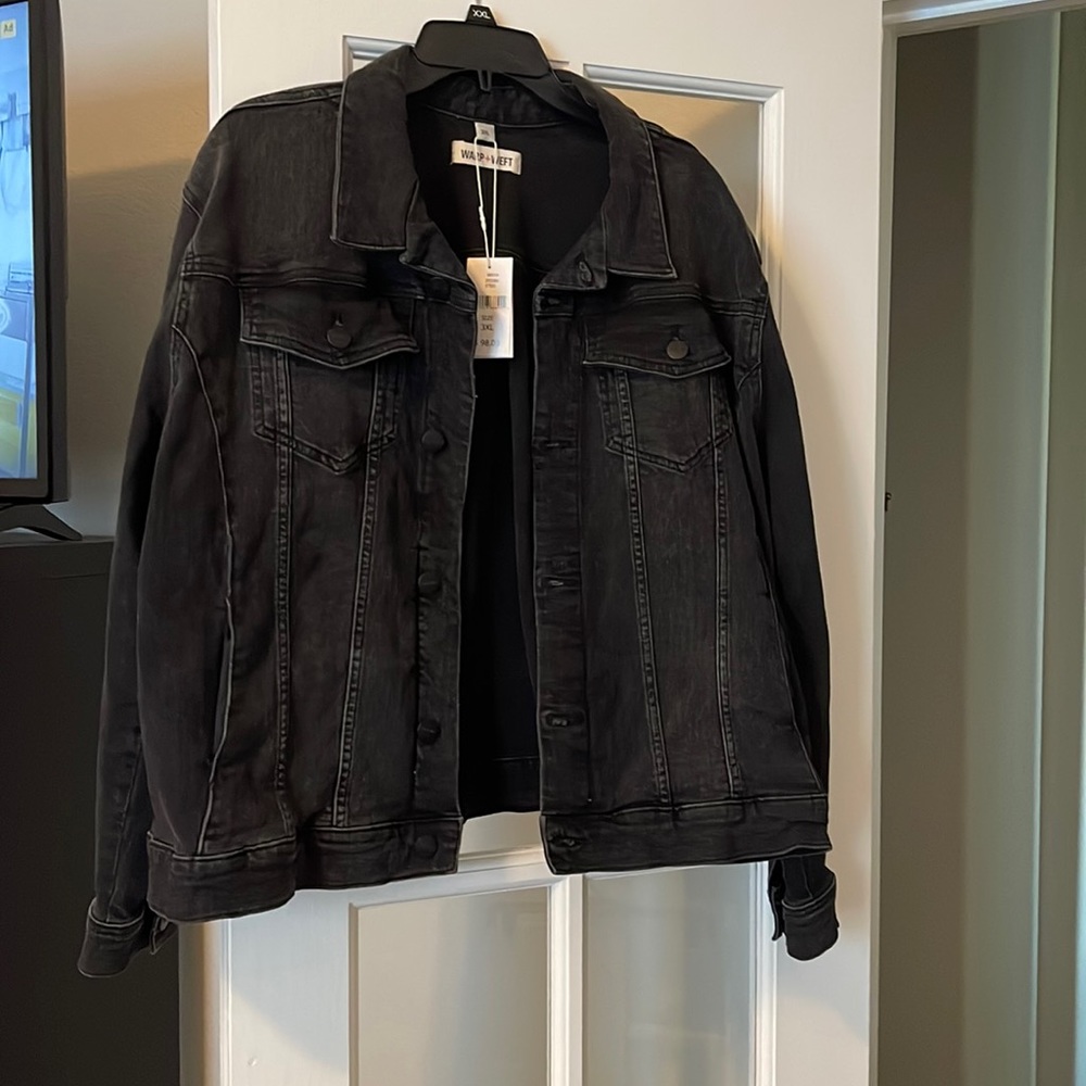 Plus Size Jean Jacket